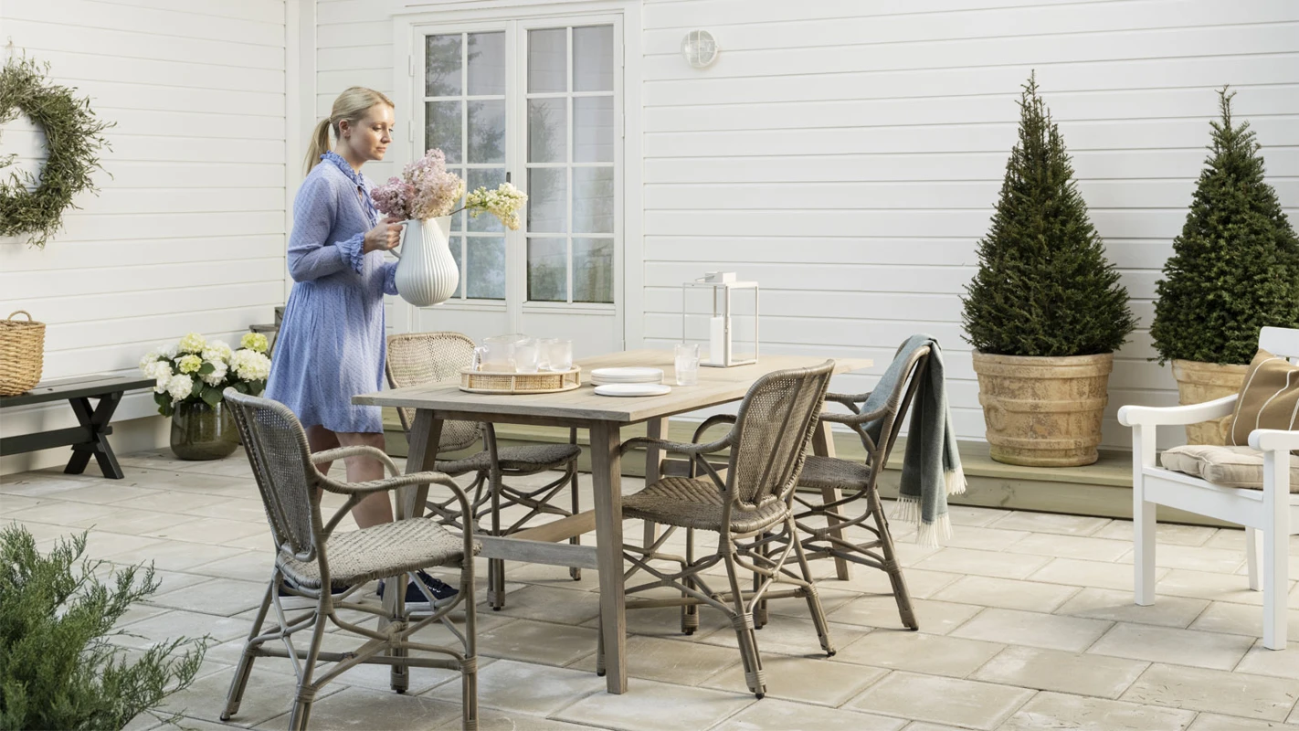 Hvite utendørsfarger