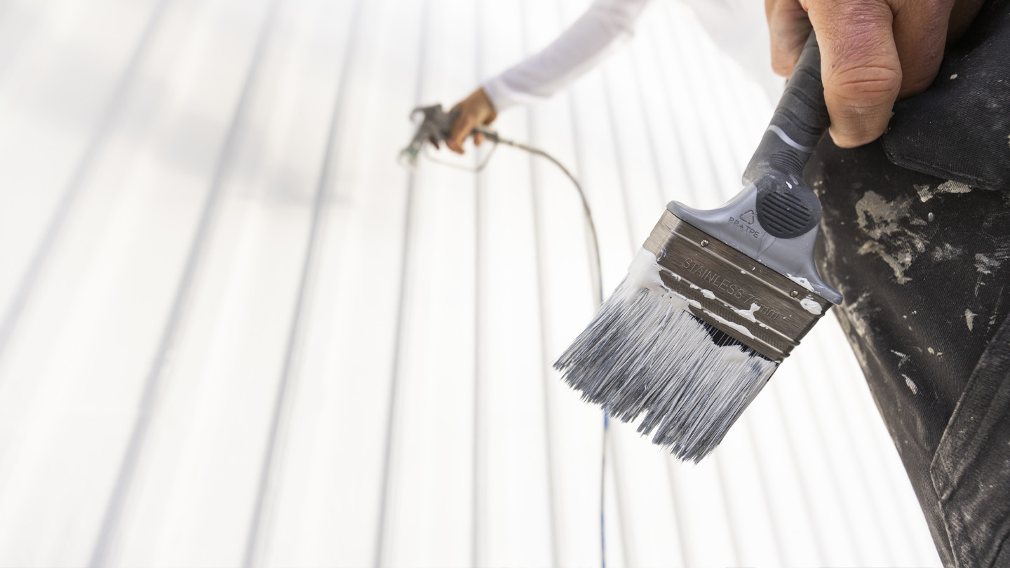 DEMIDEKK är utmärkt för sprutmålning