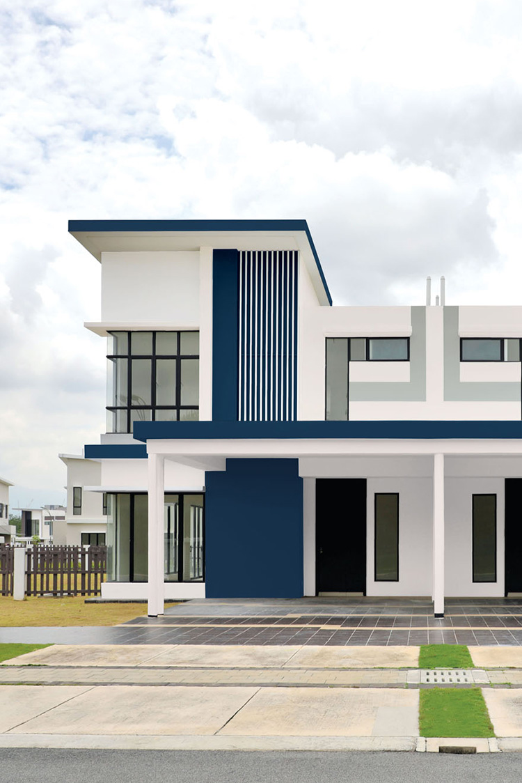 Jotun 4400 Blue Marine 0767 Sensual Touch 9904 Twilight