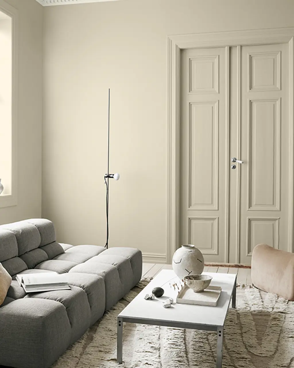 spackla gipsväggar