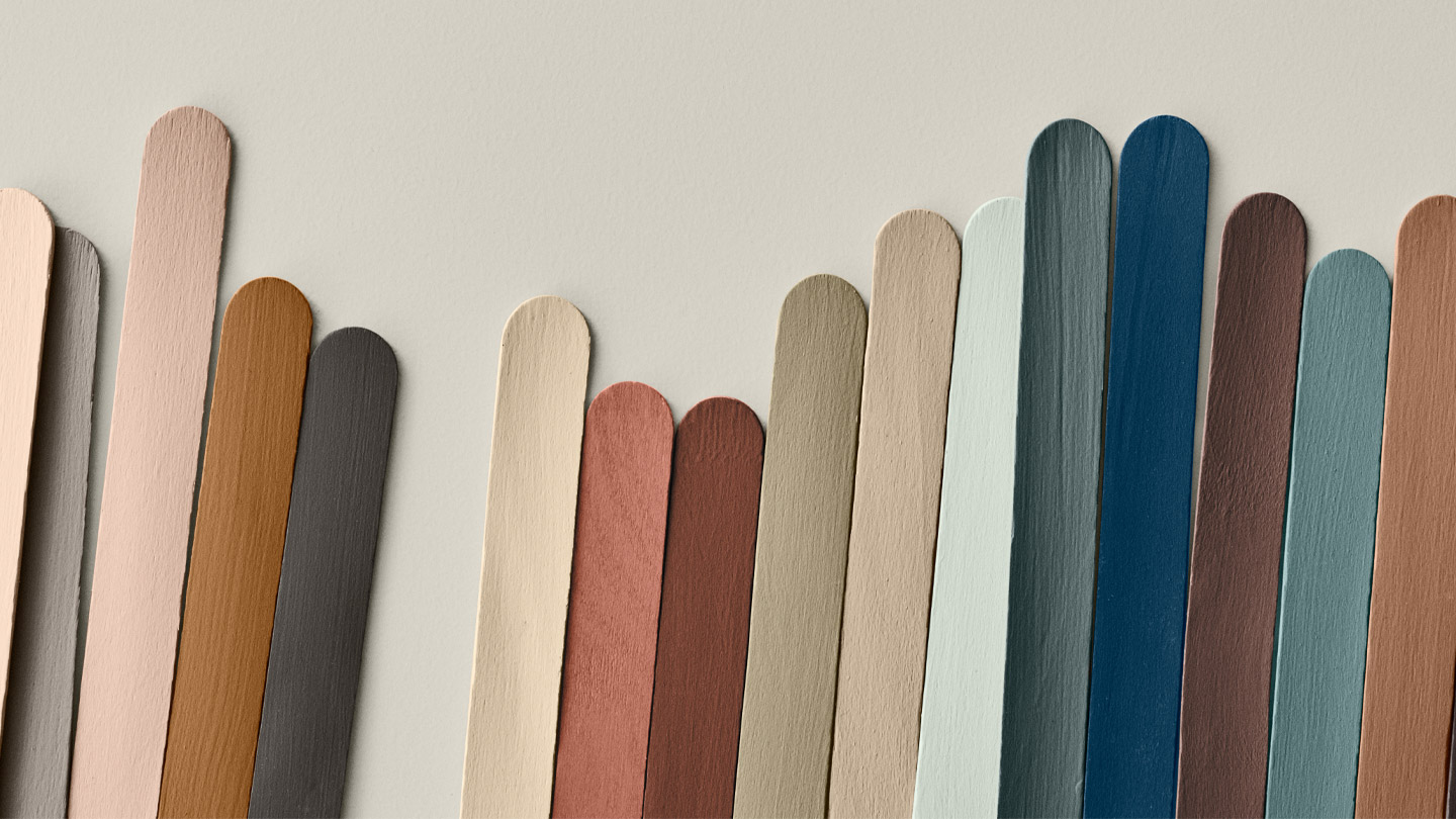 Et stort utvalg farger