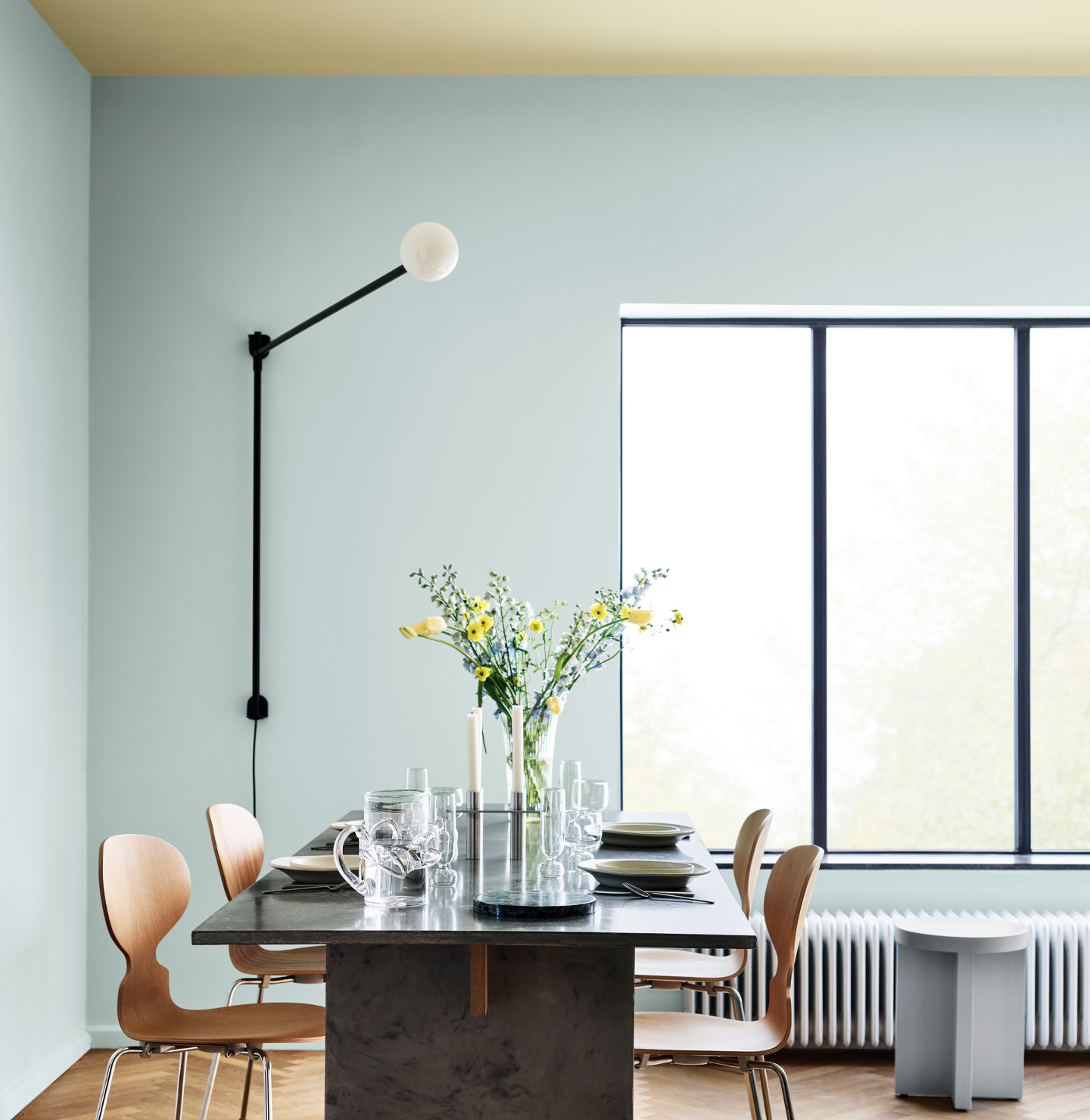 JOTUN 6167 Spring Breeze - JOTUN 8124 Malmo