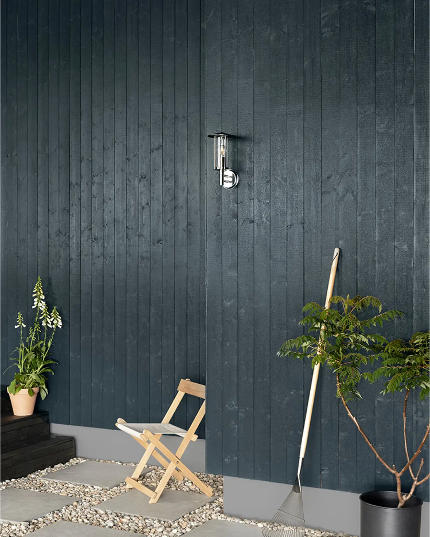 Jotun 0730 Fjellblå Jotun Drytech 9933 Stenvegg Trebitt 9805 Sløret Sort