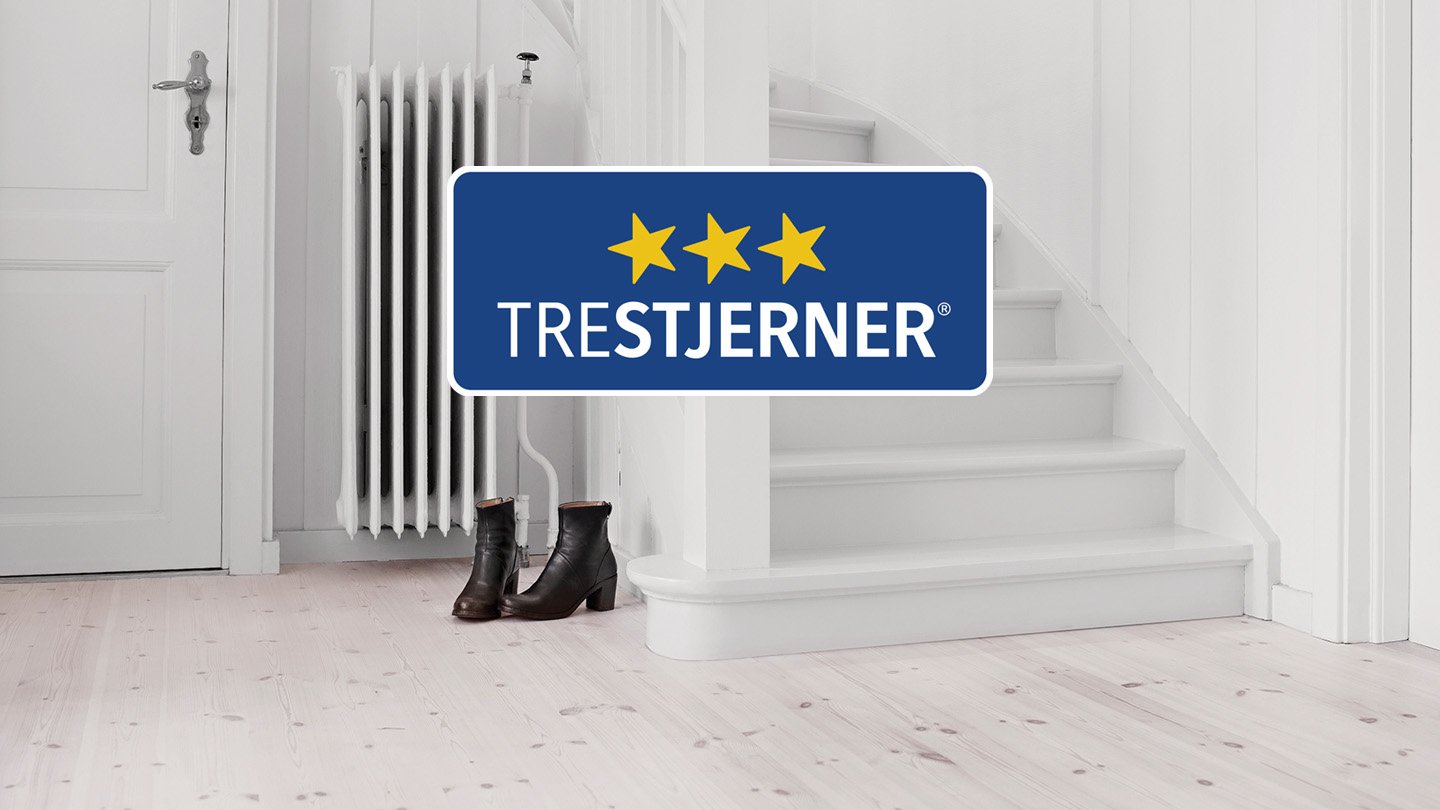 Trestjerner Golvfärg