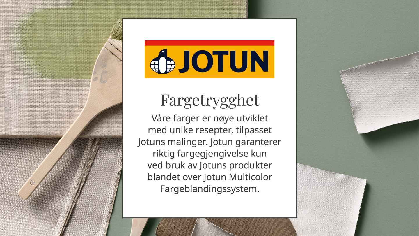 Jotuns fargegaranti