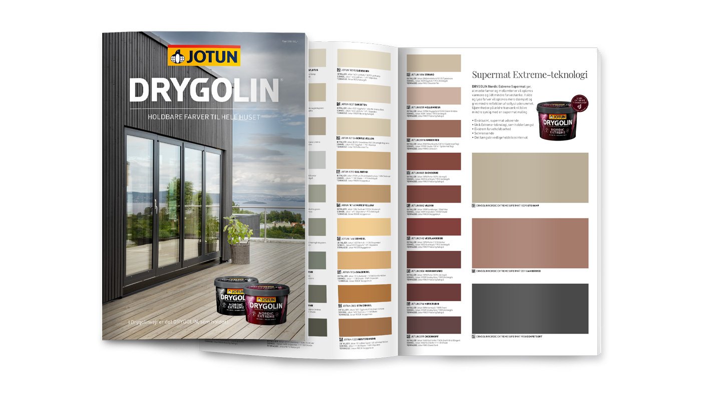 DRYGOLIN Fargekart oppslag