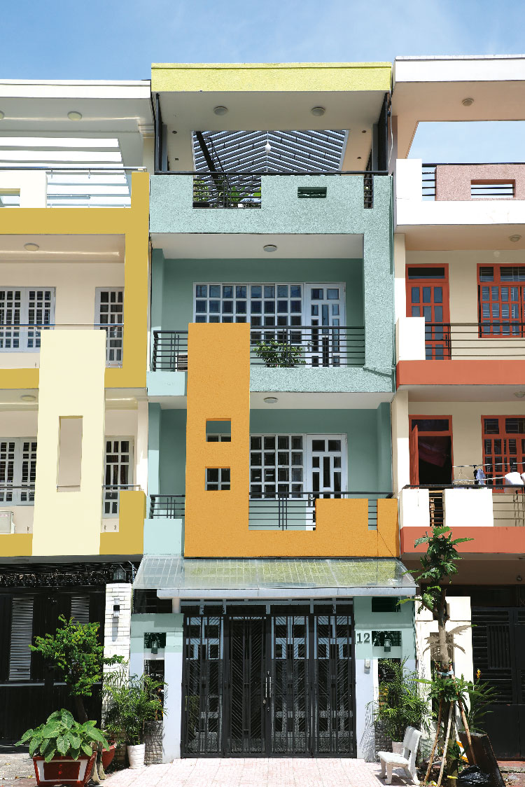 Jotun 5043 Pale Teal 8073 Oolong 2131 Fire Brick