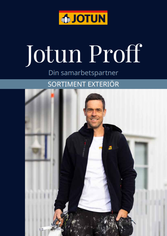 Jotun proff sortiment exteri&ouml;r
