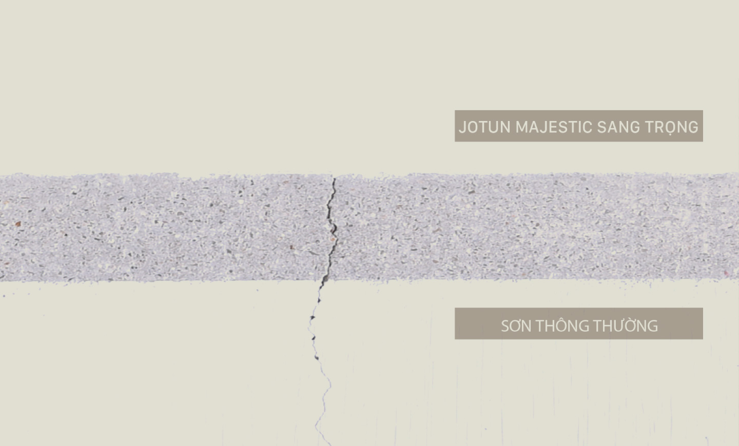 Majestic Sang Trọng Mới | Che phủ vết nứt