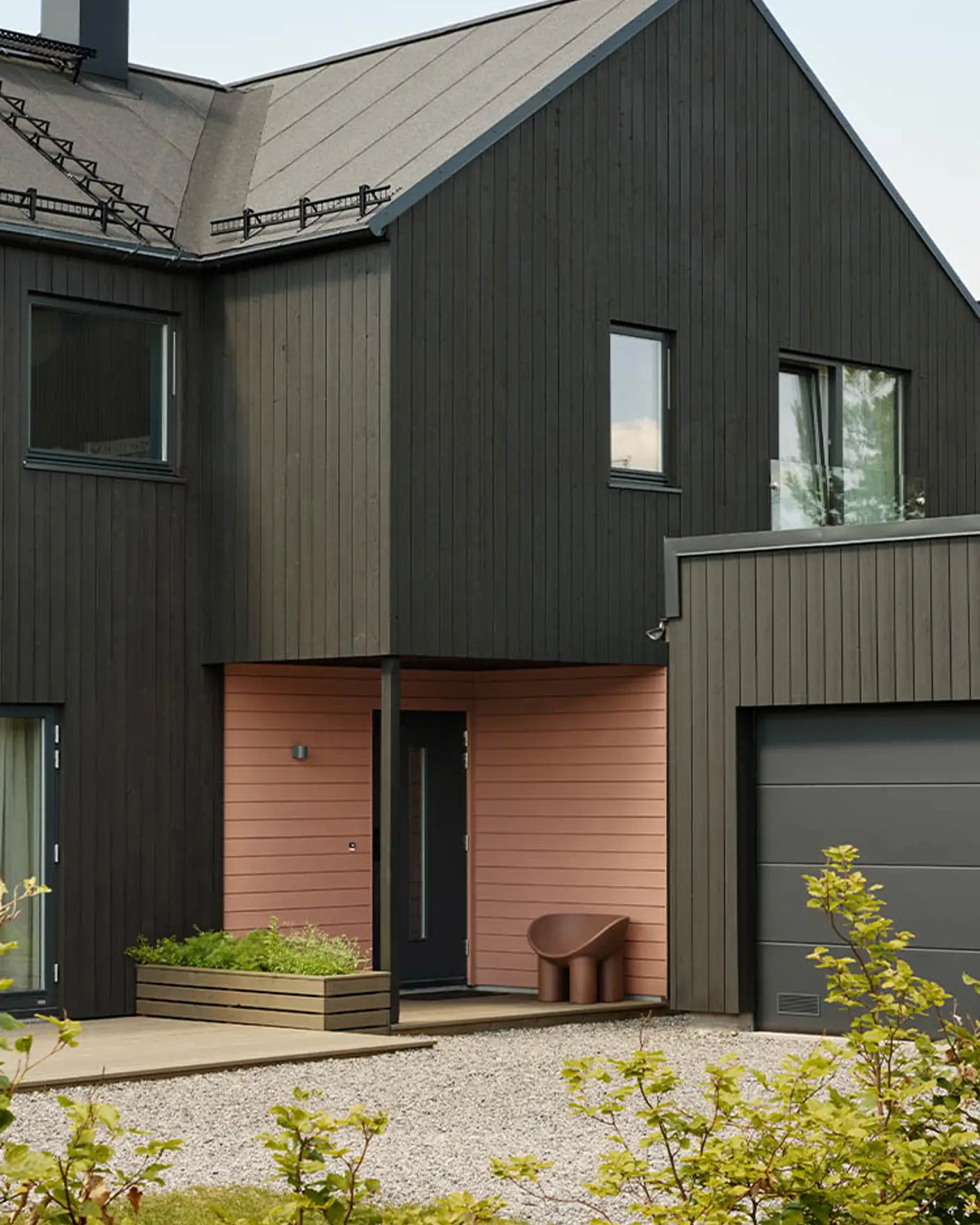 TREBITT 90037 Funkissort - 20118 Amber Red - 9074 Nordisk Tre - 90031 Eldet Grå