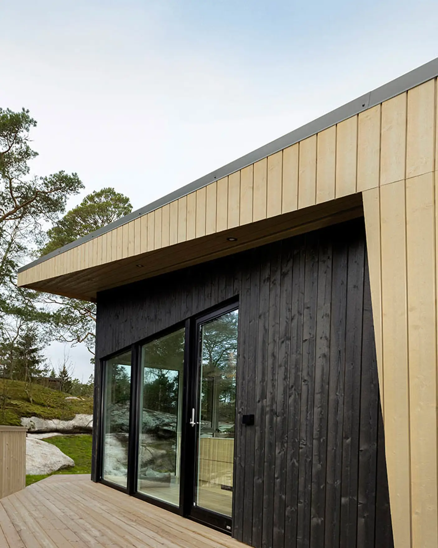 TREBITT 90033 Funkissort - 9054 Naturlig Eldet - 9073 Shimmergrå